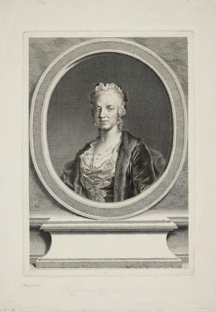 ROSALBA CARRIERA, Malerin
Venedig 1675 - 1757

2 Bildnisse