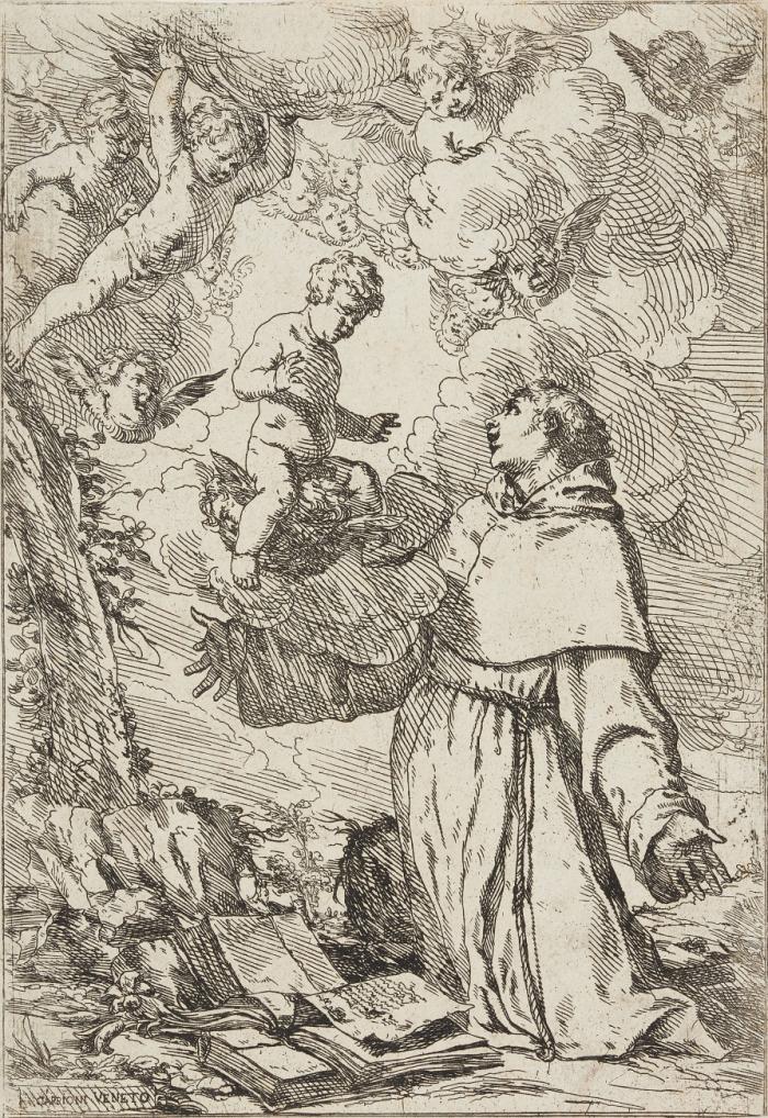 Der Hl. Antonius von Padua.