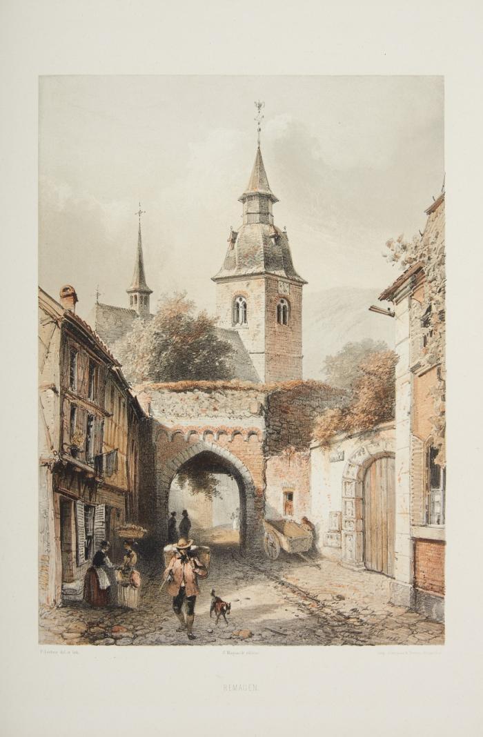Der Rhein. Kunstdenkmale und Landschaft. Malerische Ansichten.