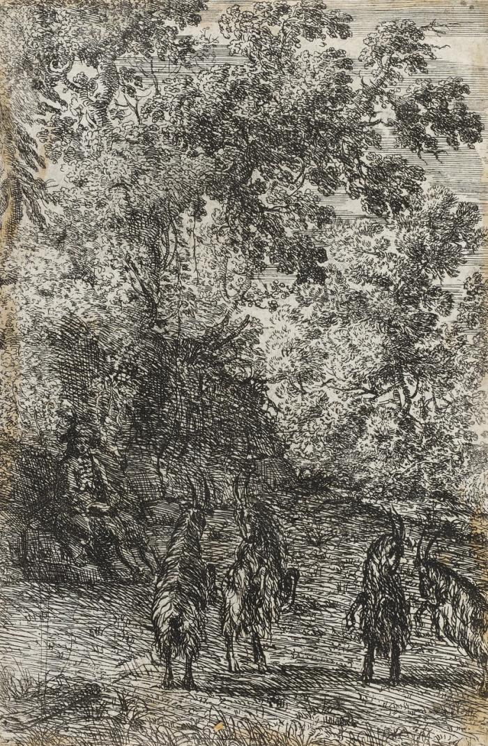 Les quatre chèvres (Die vier Ziegen).