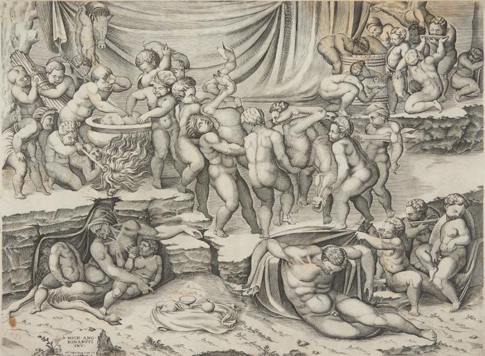 Das Kinderbacchanal.