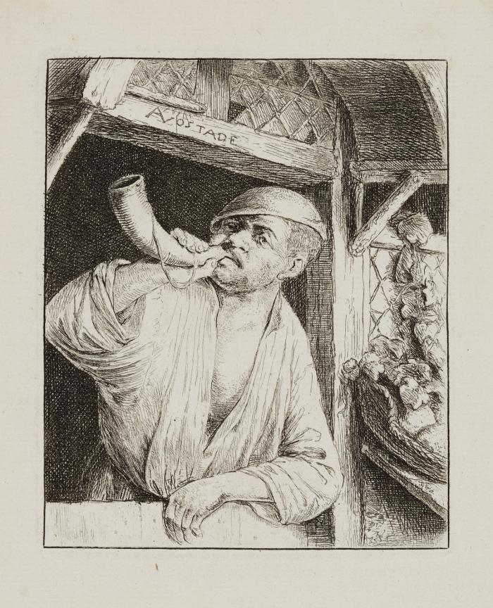 Der Bäcker, der das Horn bläst