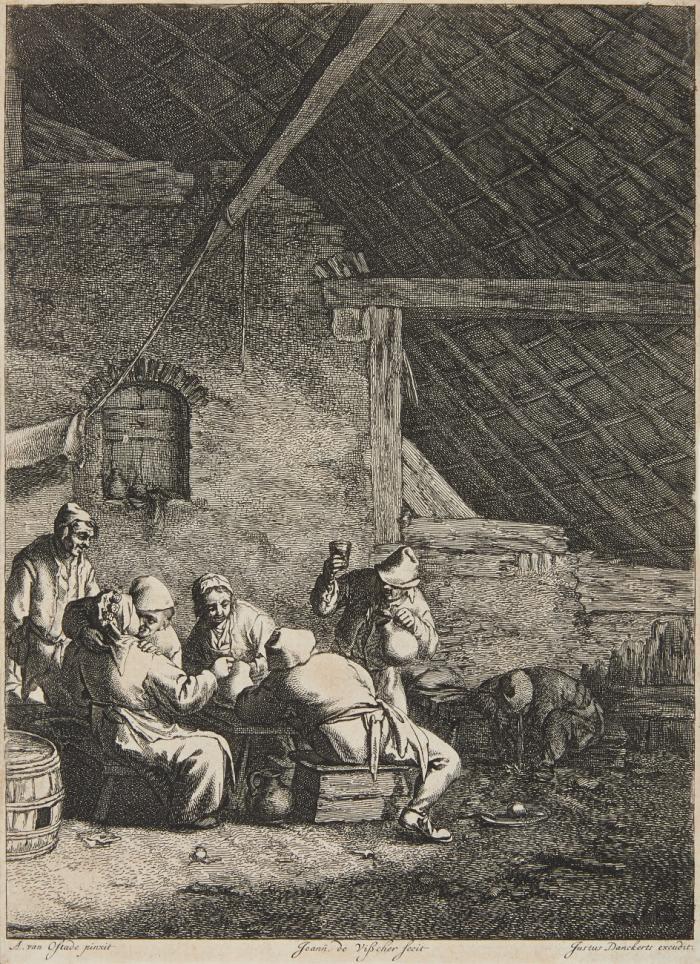 Die Dorfkirmes / Het Boere Bruytje, Die Bauernhochzeit, rechte Platte / Het Zoute Scholletje, Das Gespräch.