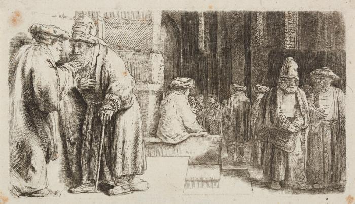 Die Synagoge.