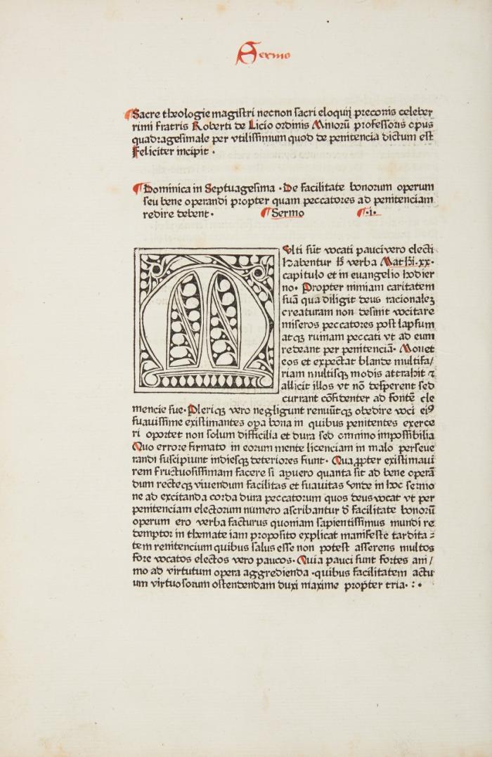 Sermones quadragesimales de poenitentia.