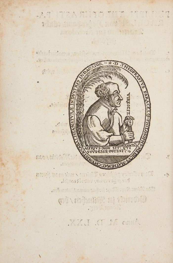 Archidoxa ... zwölff Bücher/ darin alle gehaimnüß der natur eröffnet ... Auch noch vier andere Büchlein ... Von D. Iohanne Alberto Vvimpinæo. 
Beigebunden ders.: Etliche Tractetlein zur Archidoxa gehörig. 1. Von dem Magneten ... 2. De occulta Philosophia ... 3. die recht weiß zu administrirn die Medicin ... 4. Von vilerley gifftigen Thiern ...