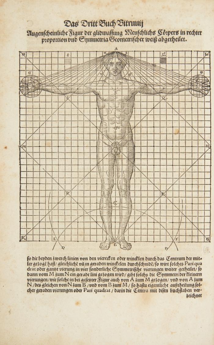 Vitruvius Teutsch. Nemlichen ... zehen Bücher von der Architectur vnd künstlichem Bawen ... Erstmals verteutscht/ vnd in Truck verordnet durch D. Gualtheru(m) H. Riuium.