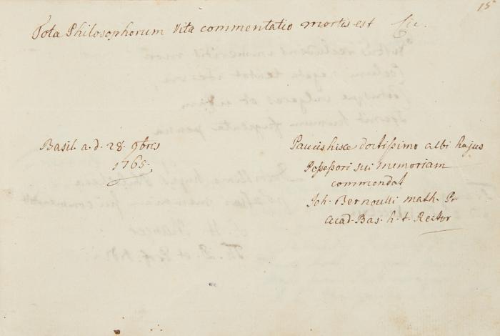Album amicorum des ungar. Studenten Mihály Pap.