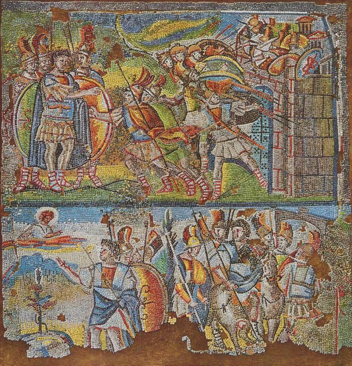 Die römischen Mosaiken und Malereien der kirchlichen Bauten vom IV. bis XIII. Jahrhundert. 3. vermehrte Auflage. 2 Text- und 2 Tafelbände in 4.
