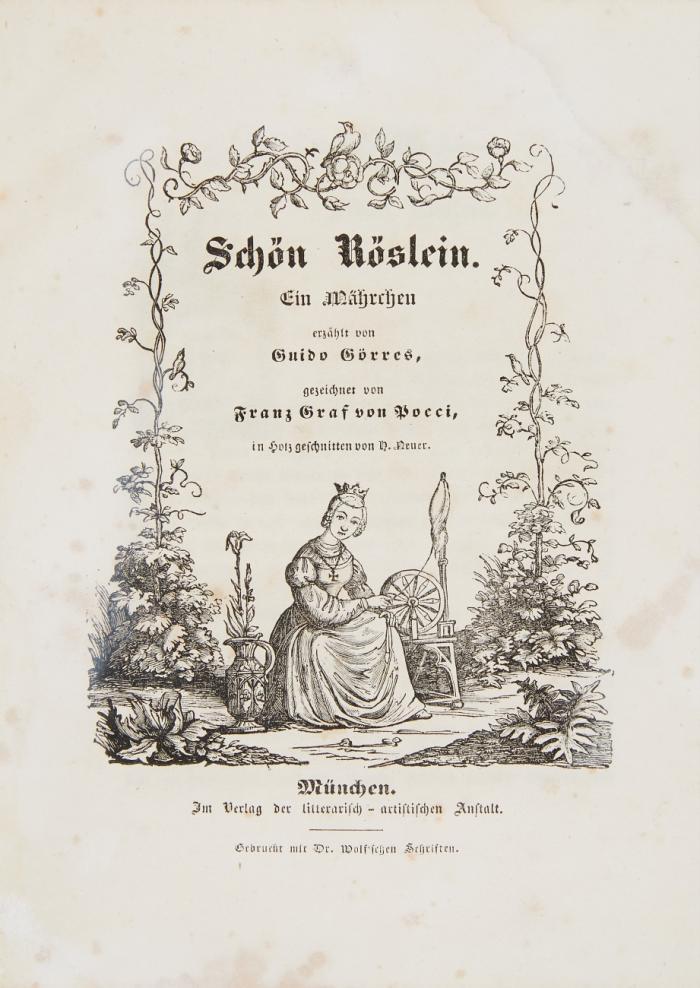 Schön Röslein. Ein Mährchen.