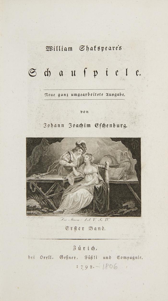 Schauspiele. Neue ganz umgearbeitete Ausgabe von Johann Joachim Eschenburg. 12 Bde.