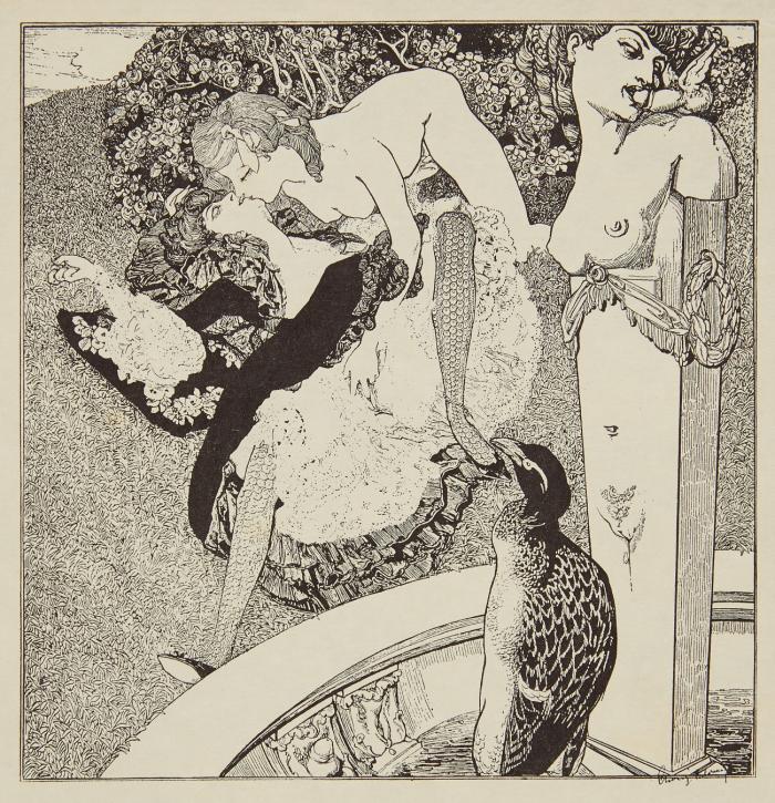 Jeux d'Amour de la jeunesse. 15 gravures fines sur papier original de Japon.