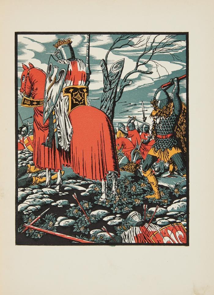 Skazka o ljubvi prekrasnoj korolevy i vernago princa. (Das Märchen von großen Liebe der Königin und dem treuen Prinzen. / The Tale of the great love of the queen and the faithful prince).