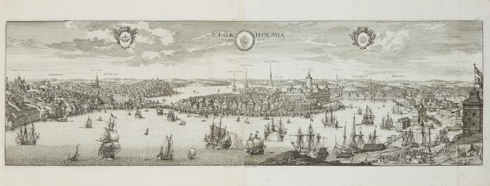 Suecia antiqua et hodierna. 3 Tle in 1 Bd.