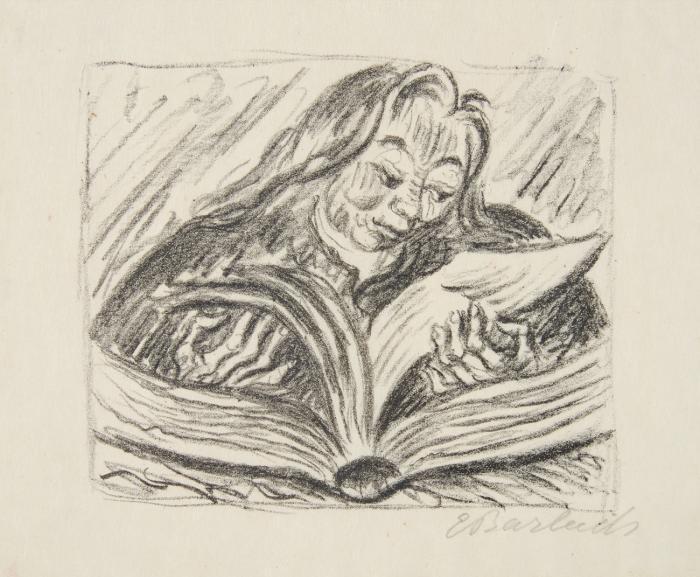 LESENDER JÜNGLING (AUS: GOETHE / AUSGEWÄHLTE GEDICHTE)