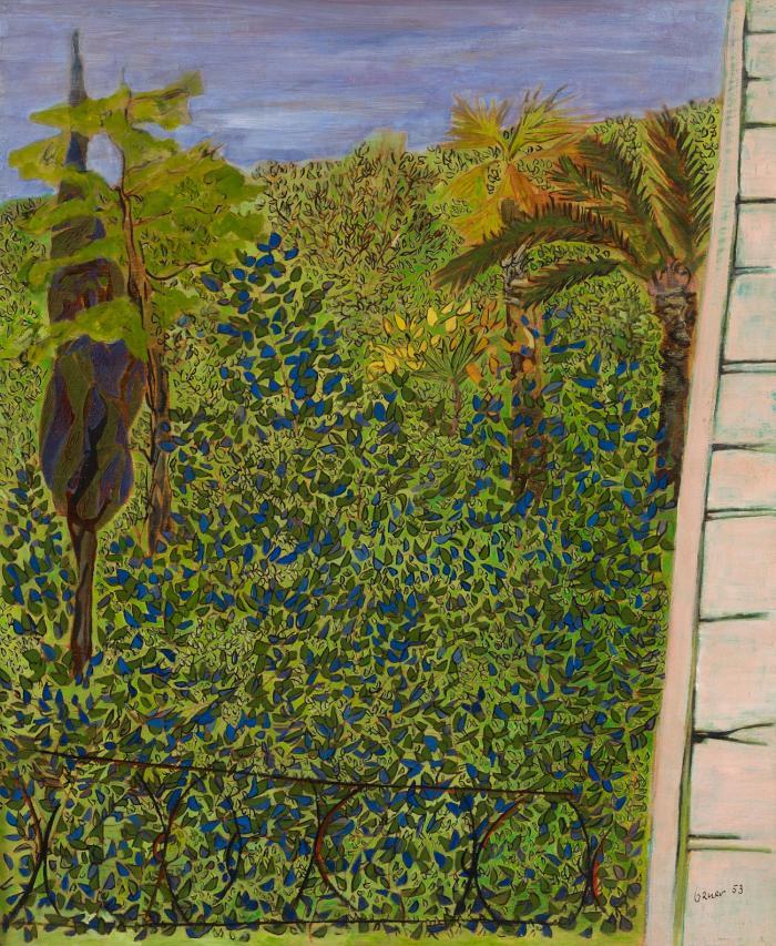 OHNE TITEL (GARTENBLICK)