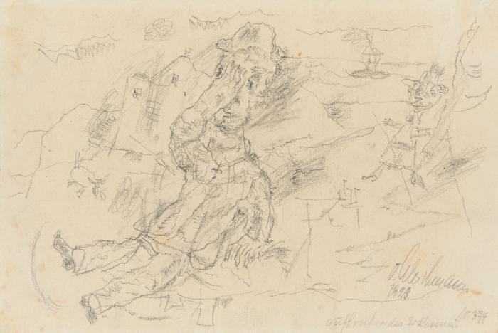 AUFBRECHENDES ERKENNEN 1923 / OHNE TITEL