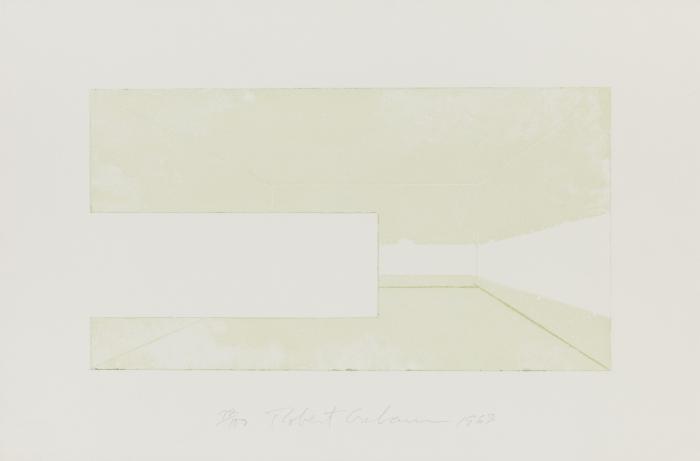 OHNE TITEL (RAUM) 1969 / OHNE TITEL (DREI WEIBLICHE AKTE) 1971