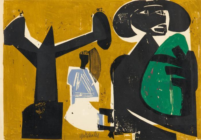NEGERMADONNA  - SPIRITUAL I 1957 / SPUTNIK-ENGEL (NEUJAHRSGRUSS FÜR 1958) 1957