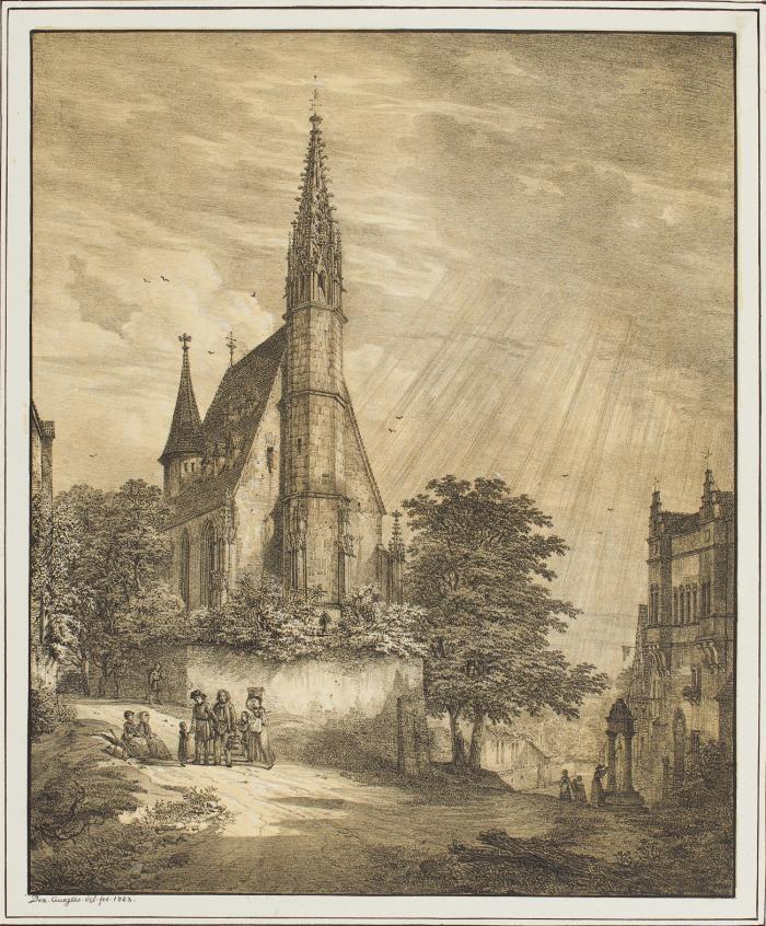 Kiedrich. - Kirche zu Kiedrich im Rheingau.