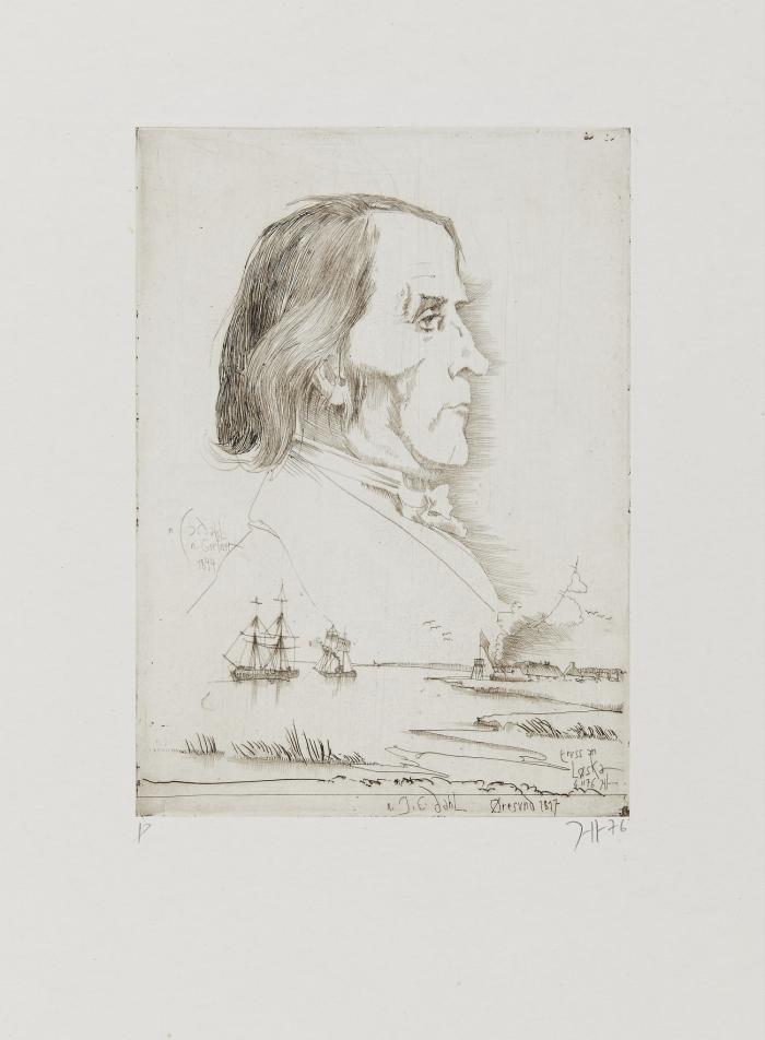 FÜR JOACHIM FEST 1974 / J. C. DAHL 1817 1976 / HEINRICH SCHWARZ 1514 1977