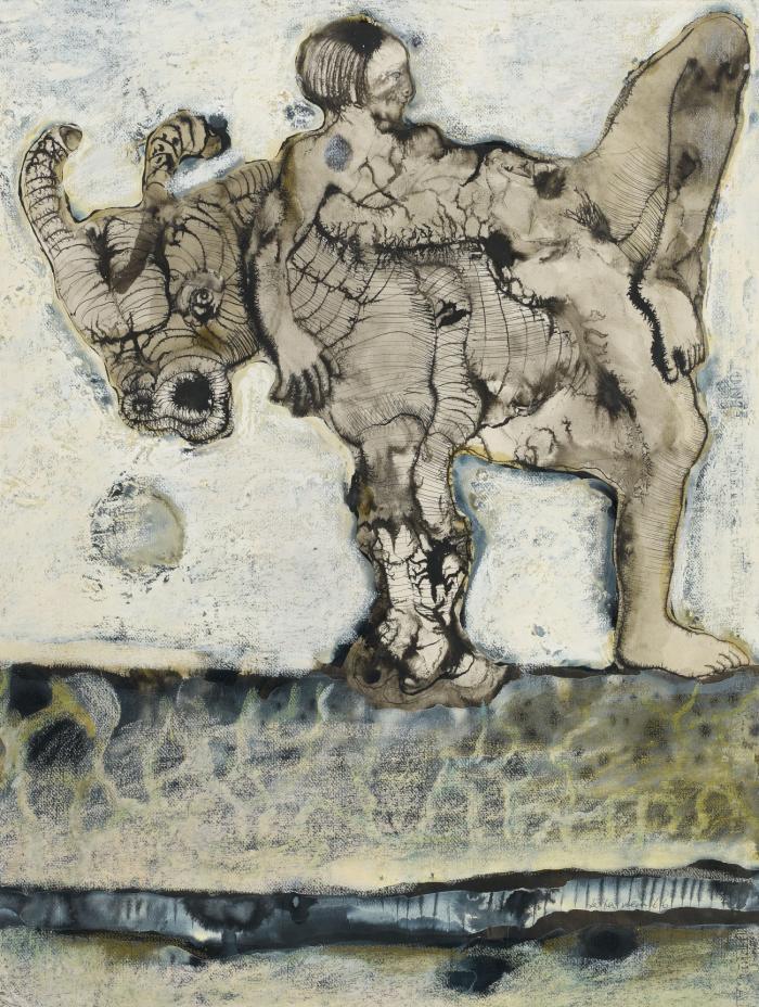 OHNE TITEL (REITERIN) 1966