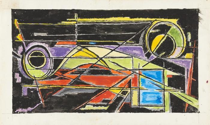 ABSTRAKTE KOMPOSITION 1958 / FIGURALE KOMPOSITION 1957