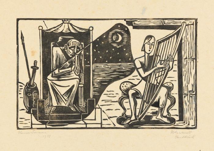 HL. VERONIKA 1946 / MARIA UND JOHANNES UNTER DEM KREUZ 1947 / WER SICH OHNE SÜNDE FÜHLT...(EHEBRECHERIN) 1948 / JOHANNES AUF PATMOS 1949 / DAVID UND SAUL 1949