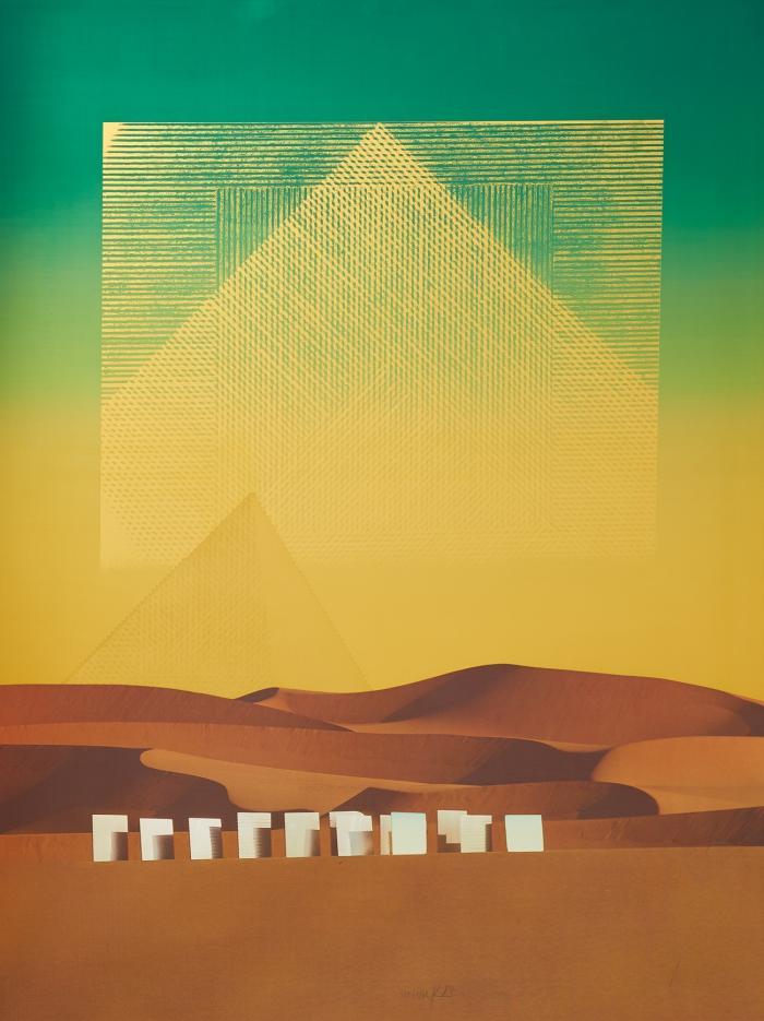 FATA MORGANA (SPIEGEL-PYRAMIDE)