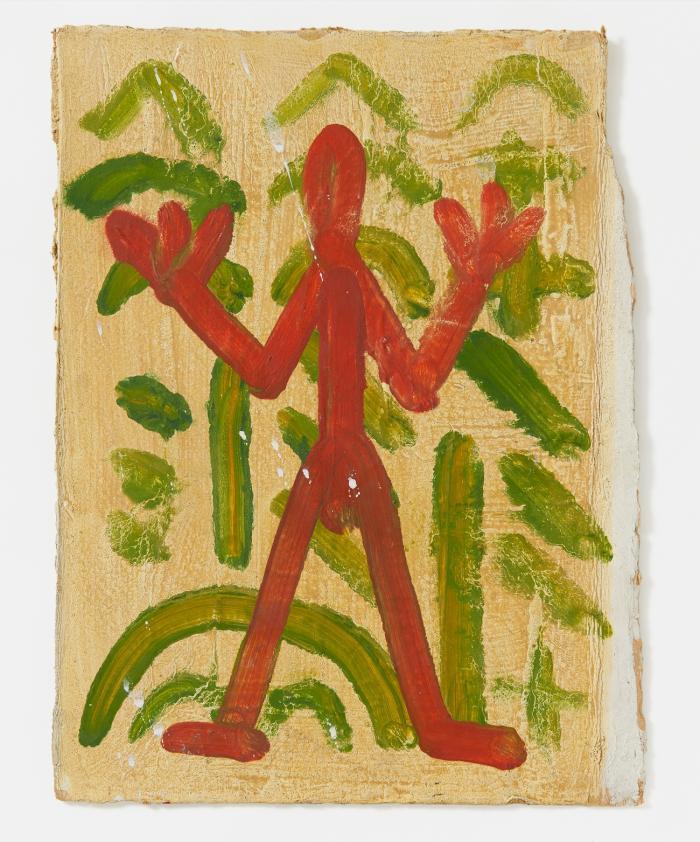 OHNE TITEL (ROTE FIGUR VOR GRÜN)