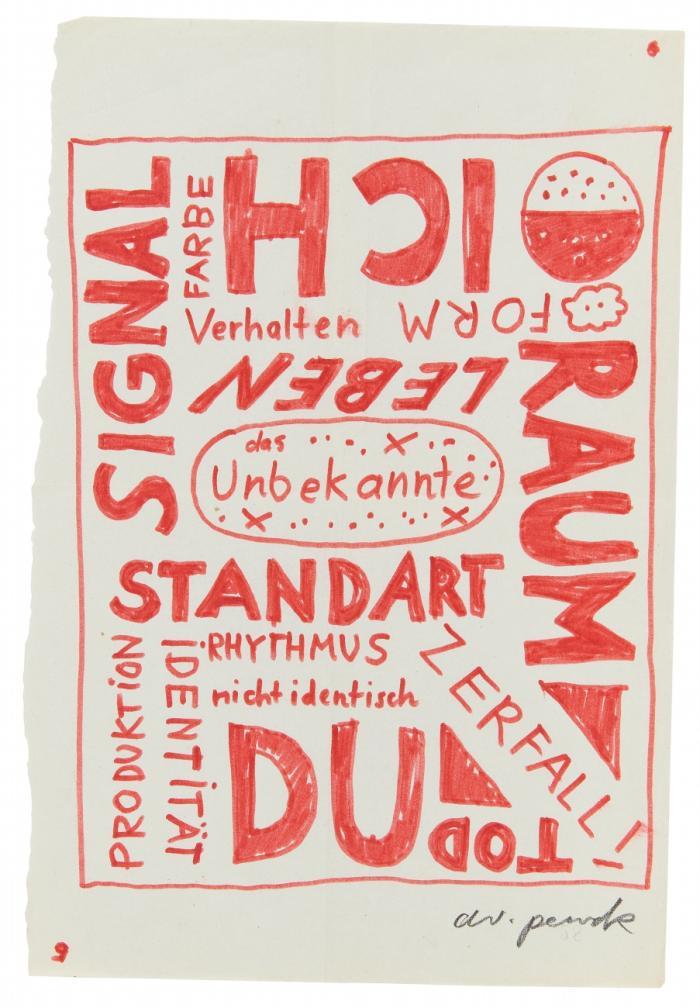 OHNE TITEL (TEXTE)