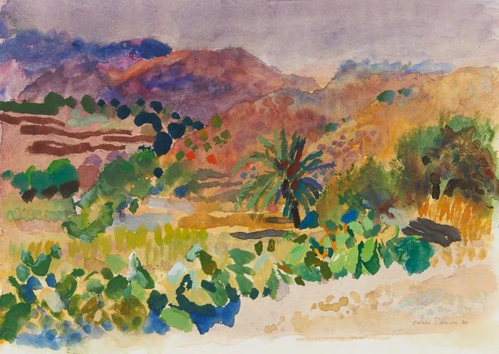 OHNE TITEL (SÜDLICHE LANDSCHAFT)