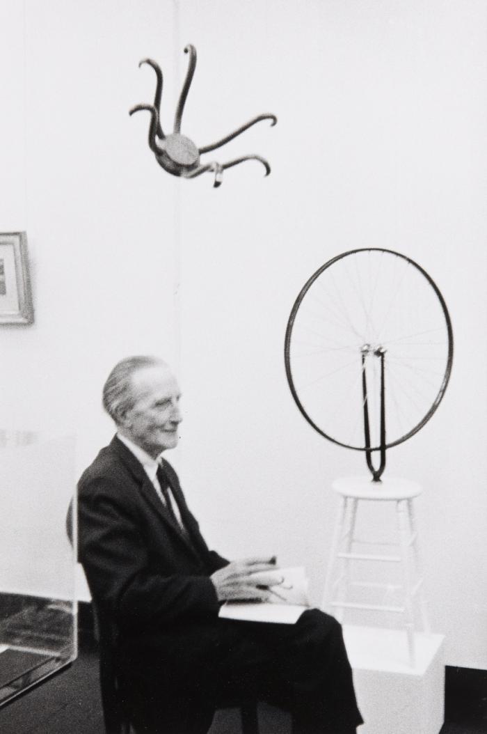 MARCEL DUCHAMP IN THE EXHIBITITON MARCEL DUCHAMP, MÊME (AUS: RE-OBJECT / MYTHOS)