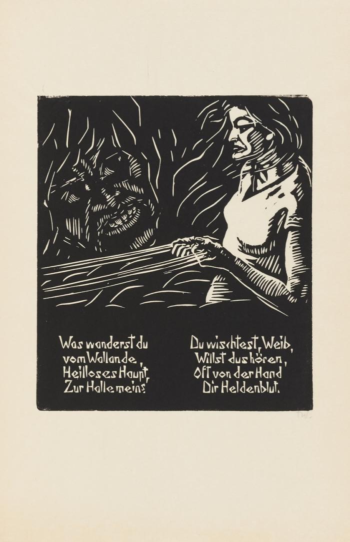 Brynhilds Helfahrt.