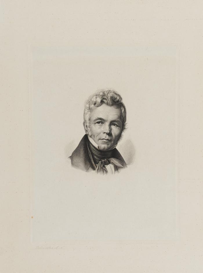 Porträt Karl Friedrich Schinkel.