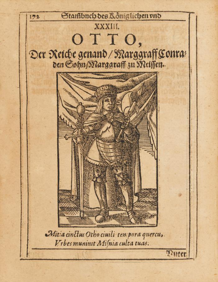 New Stam(m)buch und Beschreibung des Uhralten königlichen / Chur und Fürstlichen / &c. Geschlechts und Hauses zu Sachsen ... continuiret durch Matthaeum Dresserum.