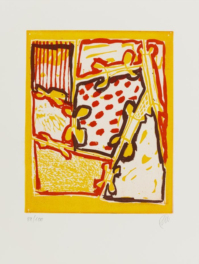 Markus Lüpertz. Werkverzeichnis 1960-1990. Druckgraphik. (Katalog: James Hofmaier).
