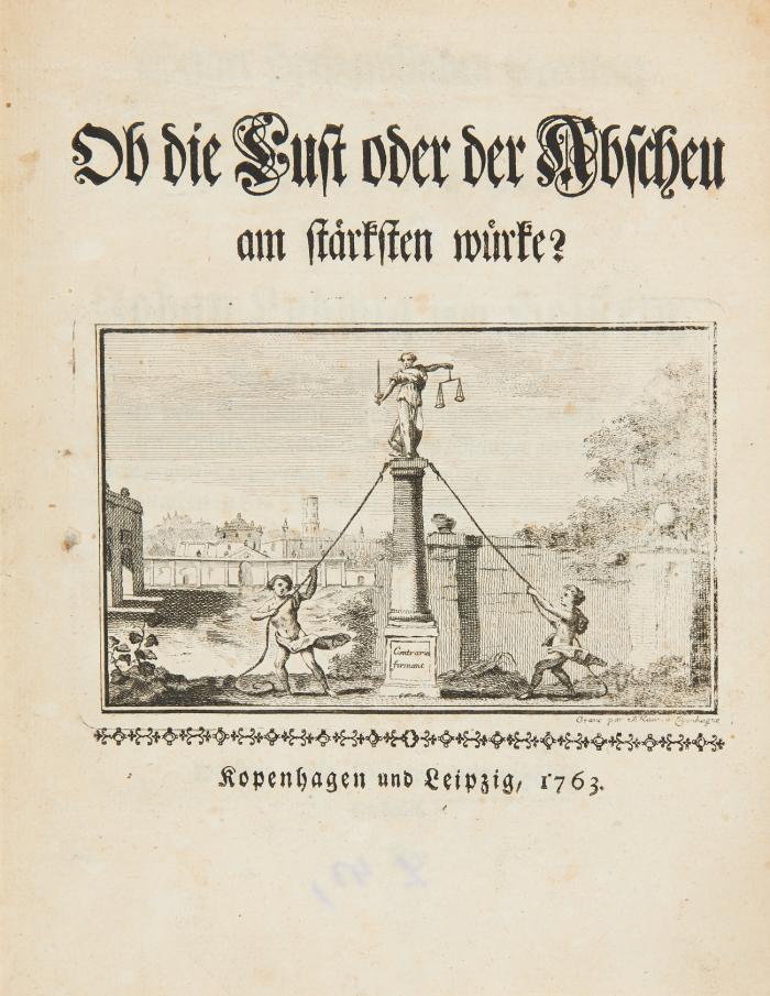Ob die Lust oder der Abscheu am Stärksten würke?