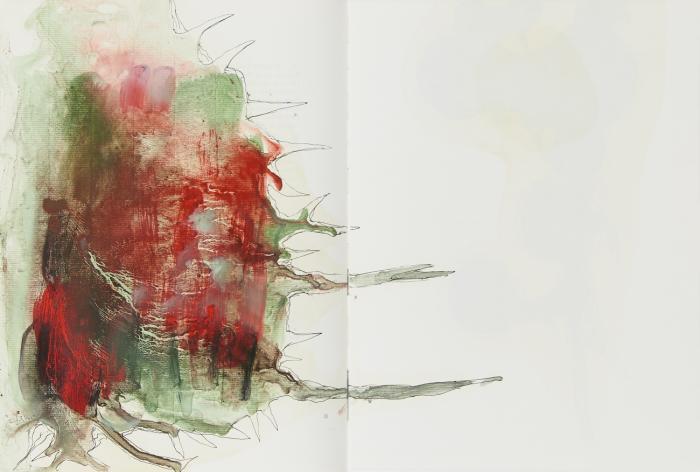 Die Klage der Kunst. The complaint of Art. Prosa / Malerei - Prose / Paintings.