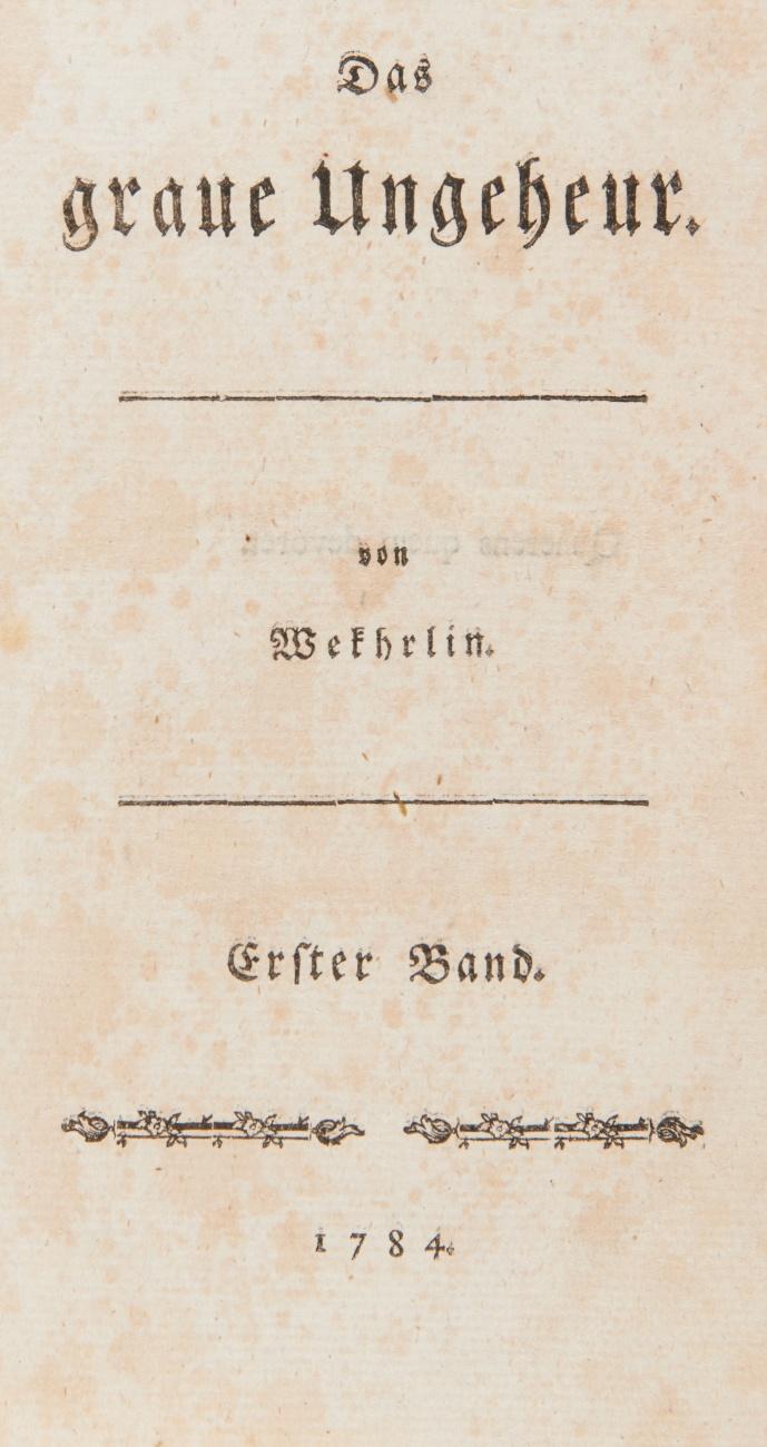 Das graue Ungeheur. 12 Bände.