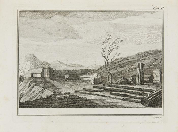 Nachrichten von den neuesten Entdeckungen im  J. C. 79 am 24 August durch den Ausbruch des Vesuvs verschütteten Stadt Pompeji. Aus dem englischen übersetzt ... von C. G. von Murr.