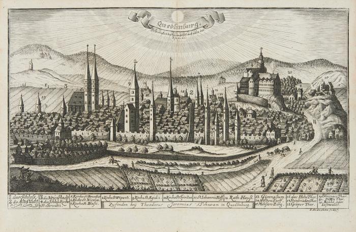 Kirchen- und Reformations-Historie, des käyserl. freyen weltlichen Stiffts Quedlinburg.