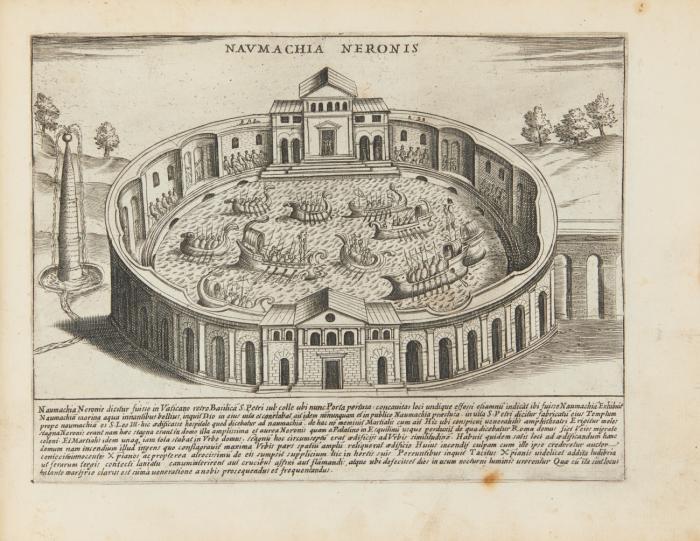 Antiquae Urbis splendor hoc est praecipua eiusdem templa amphitheatra ... etc. 3 Tle in 1 Bd.