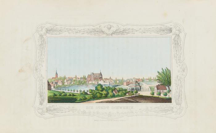 Meklenburg in Bildern. Redigirt und mit erlaeuterndem Texte begleitet. Tl. I-II (von 4) in 1 Bd.