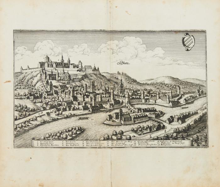 Topographia Bohemiae, Moraviae et Silesiae. Das ist Beschreibung und eigentliche Abbildung der vornehmsten und bekandtisten Stätte und Plätze in Boheim, Mähren und Schlesien.