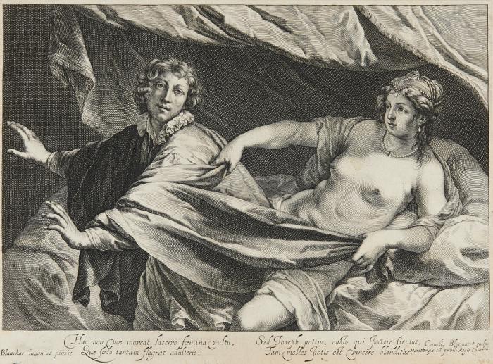 Joseph und Potiphars Weib.