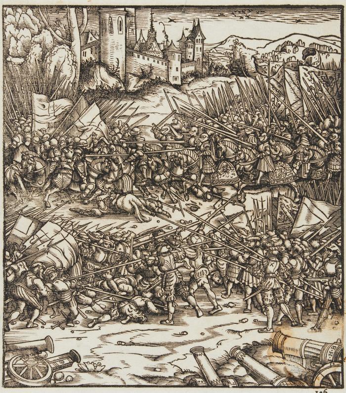 Die Schlacht von Hullein.