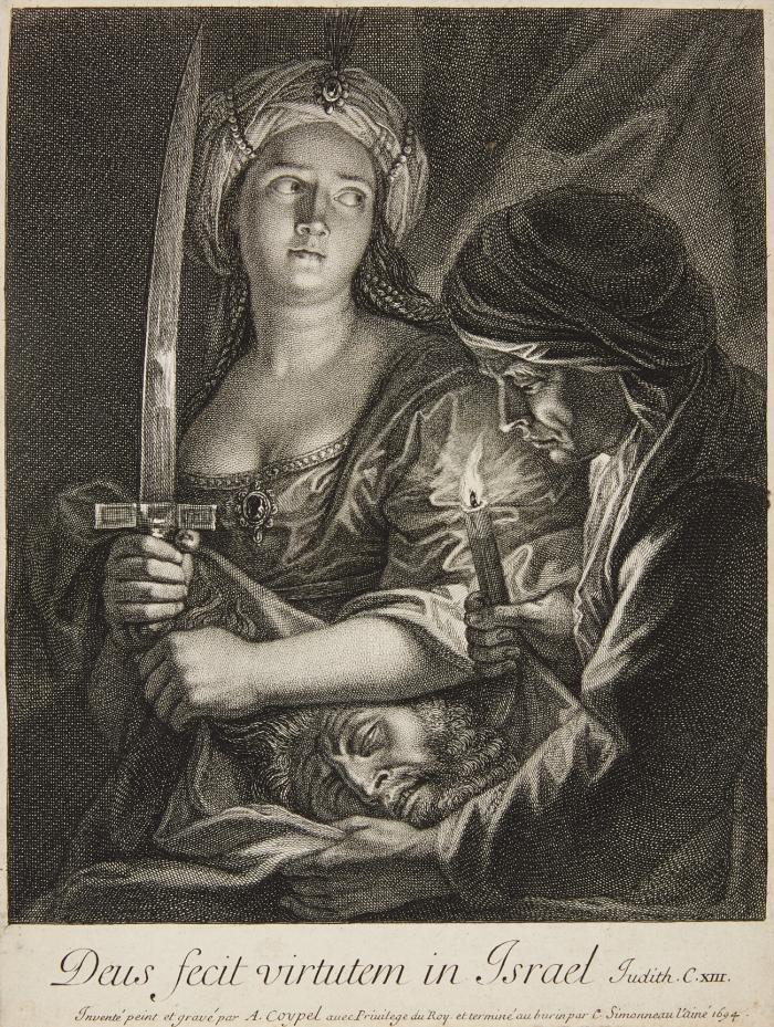 Judith. 1694 / Demokrit. 1692.