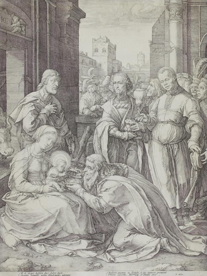 Die Anbetung der Könige.