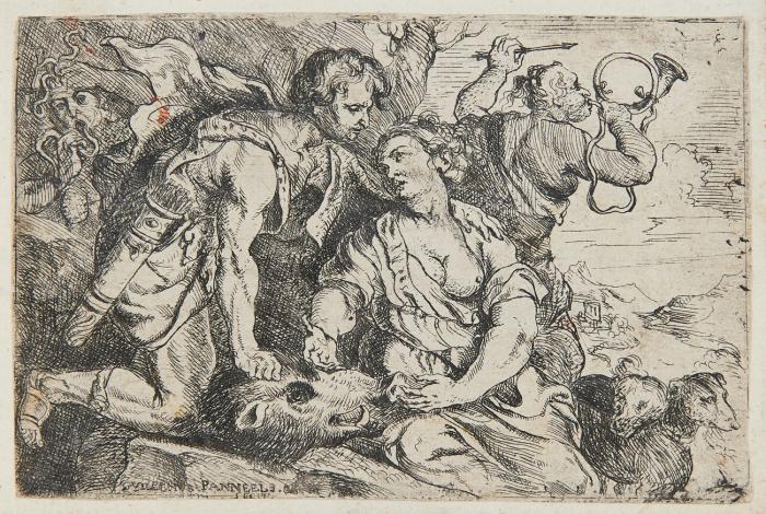 Meleager und Atalanta.